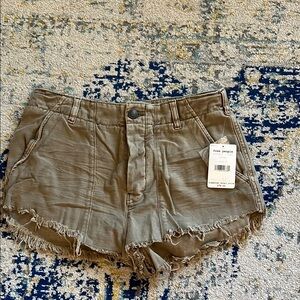 Free People Women's Tan Shorts
